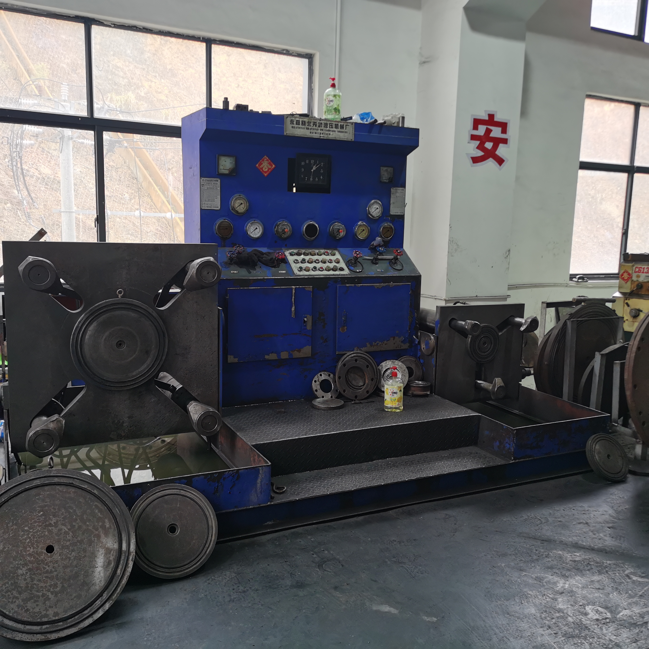 川耐電磁閥試壓檢測